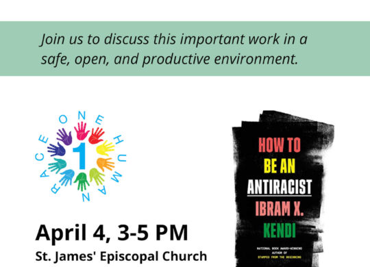 April 4, 3–5pm - How to be an Antiracist Book Club