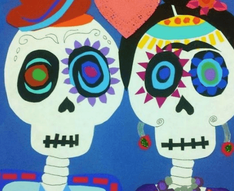 Teen Tween Dia de Los Muertos