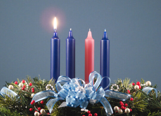 advent 1 candle