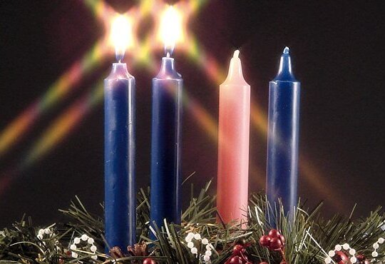 advent 2 candle
