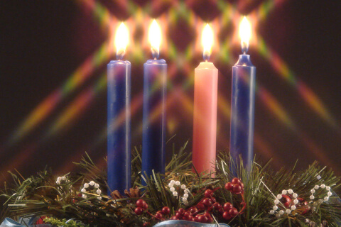 Advent 4 wreathe